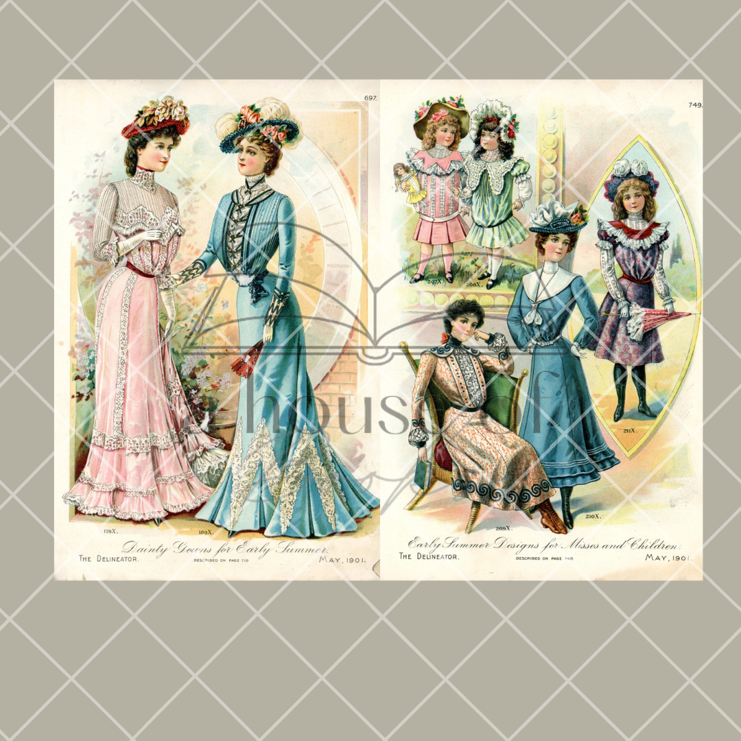 Delineator Pages- Digital Download