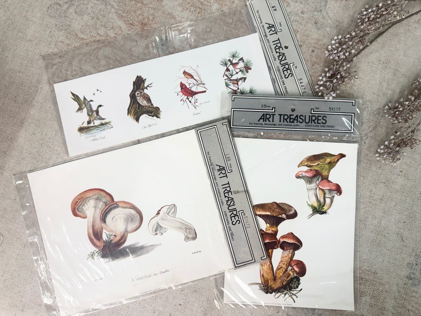 Vintage Print Set