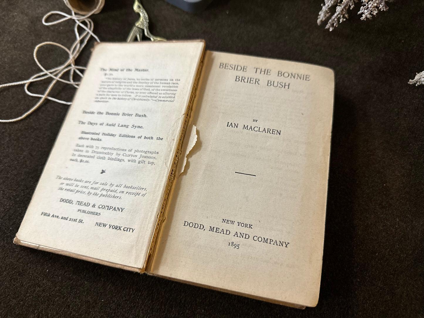 Beautiful Vintage Book