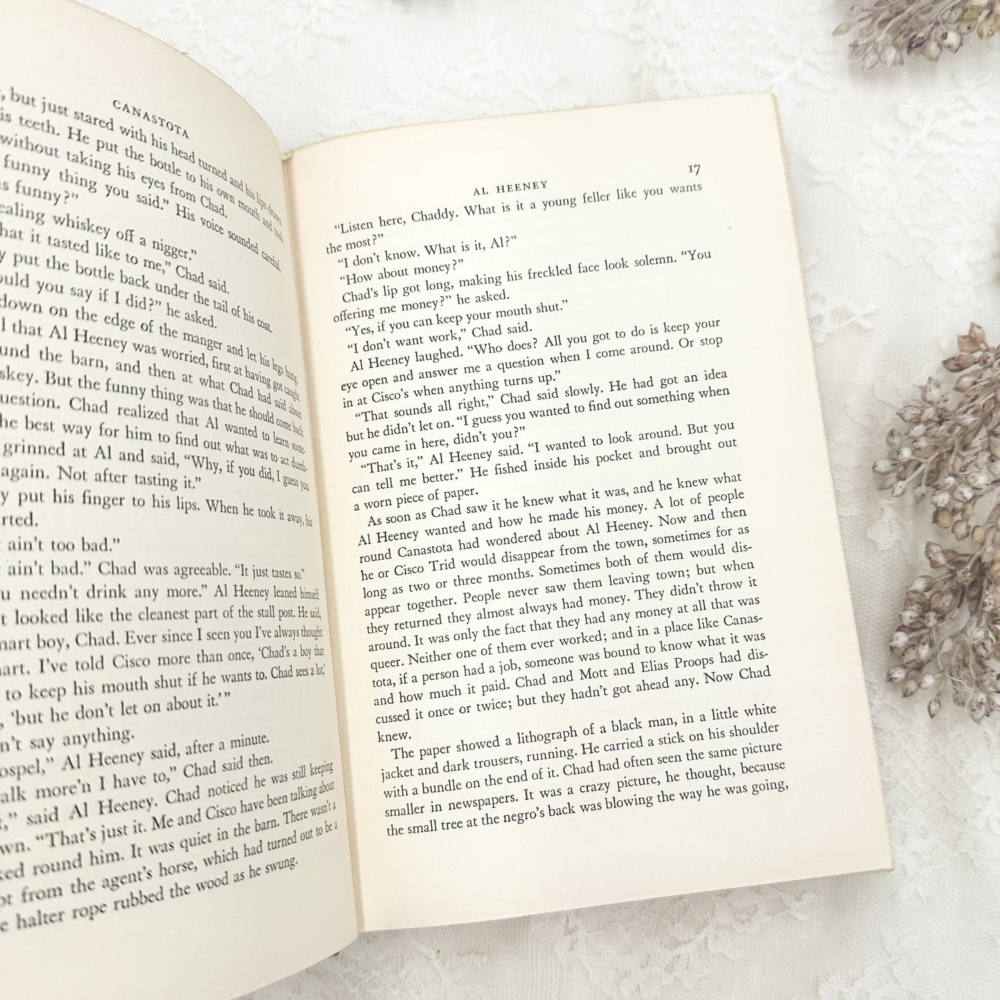 Chad Hanna by Walter D. Edmonds, Signed