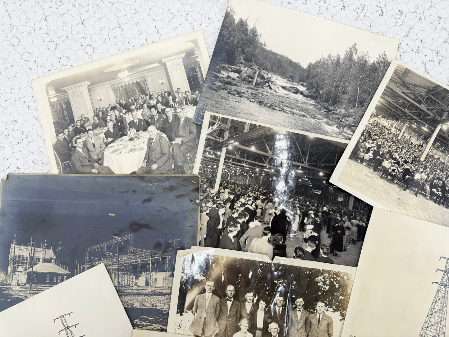 Vintage Photograph Set (Largest Image 8.5x11 inches)