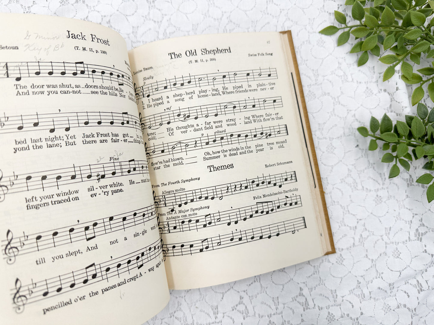 Vintage Music Textbook Set