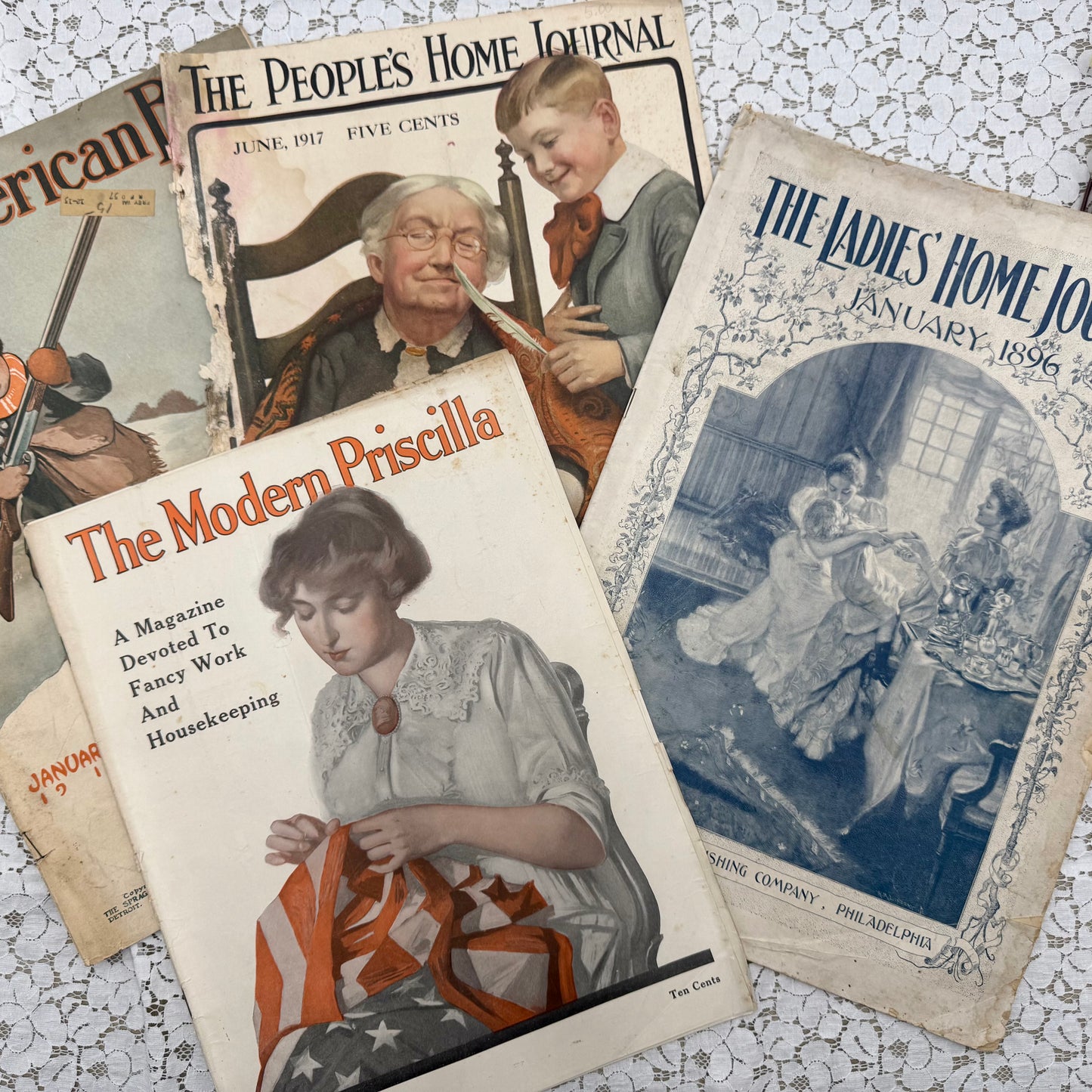 Set of Vintage Magazines