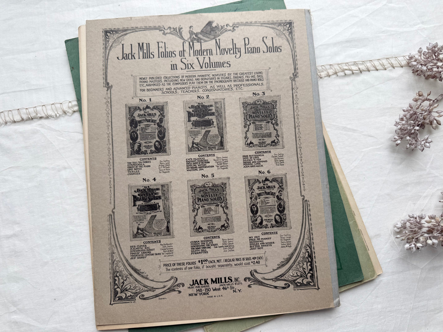 Vintage Music Set