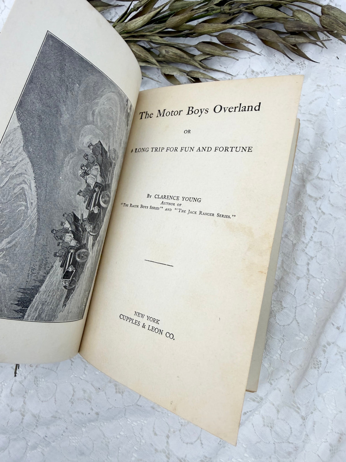 The Motor Boys Overland Book