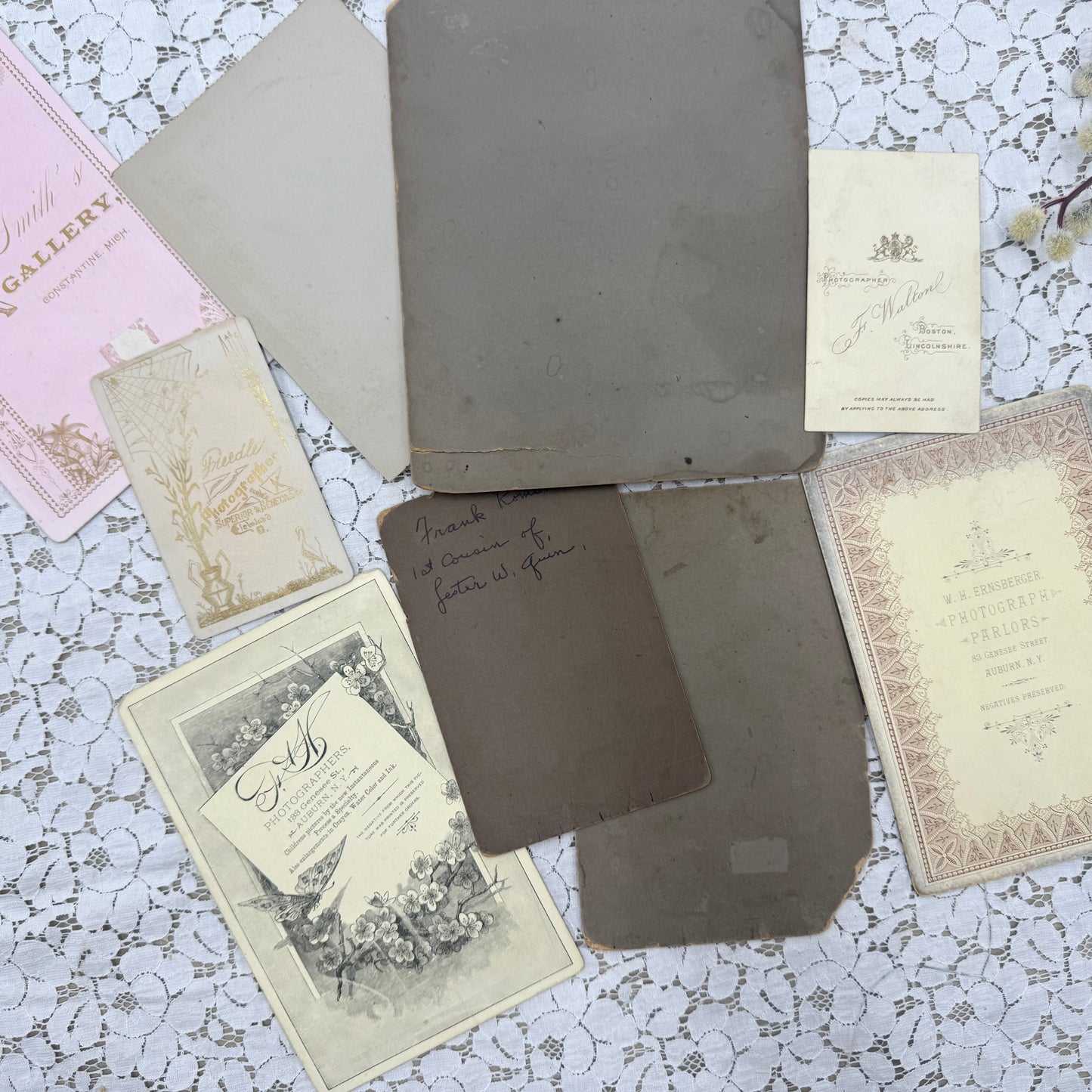 Vintage Photograph Set
