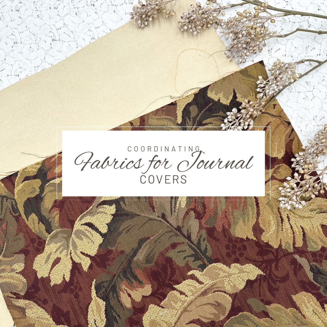 Coordinated Fabric Set of Journal Covers