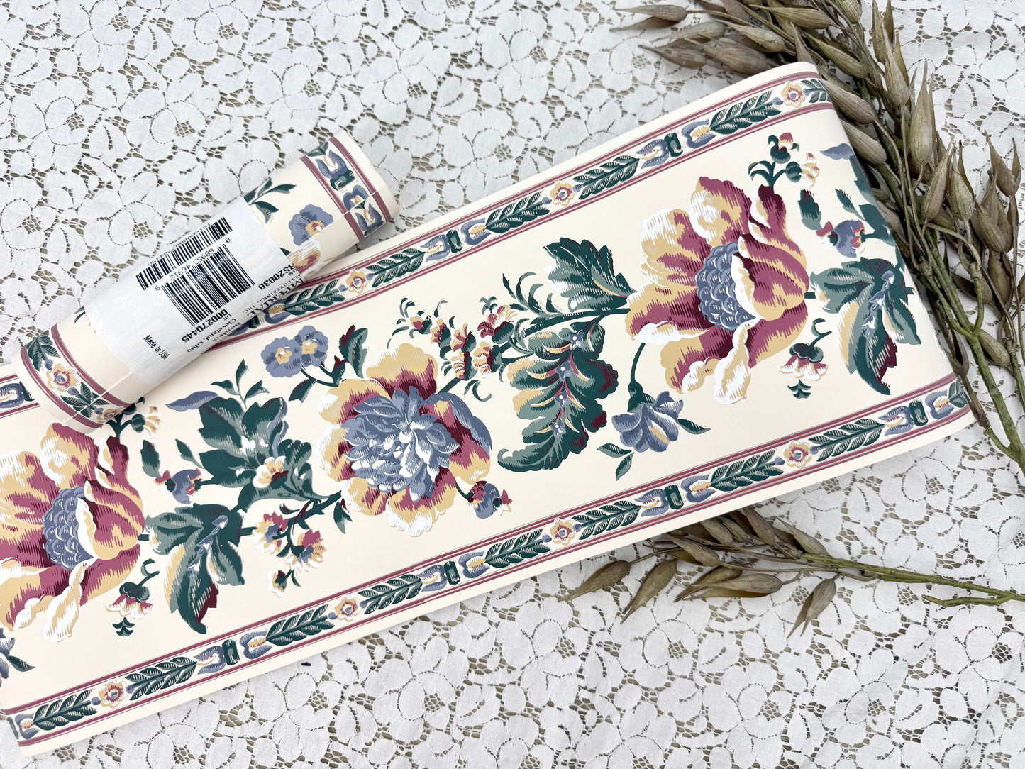 Vintage Wallpaper Border Rolls