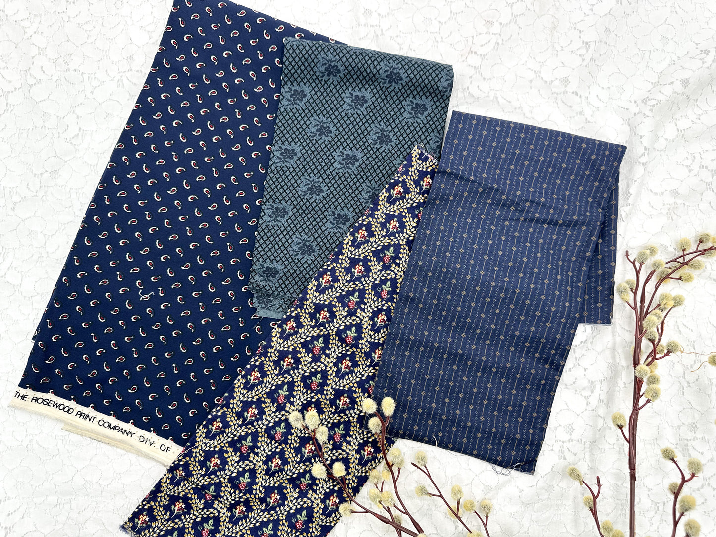 Vintage Fabric Set