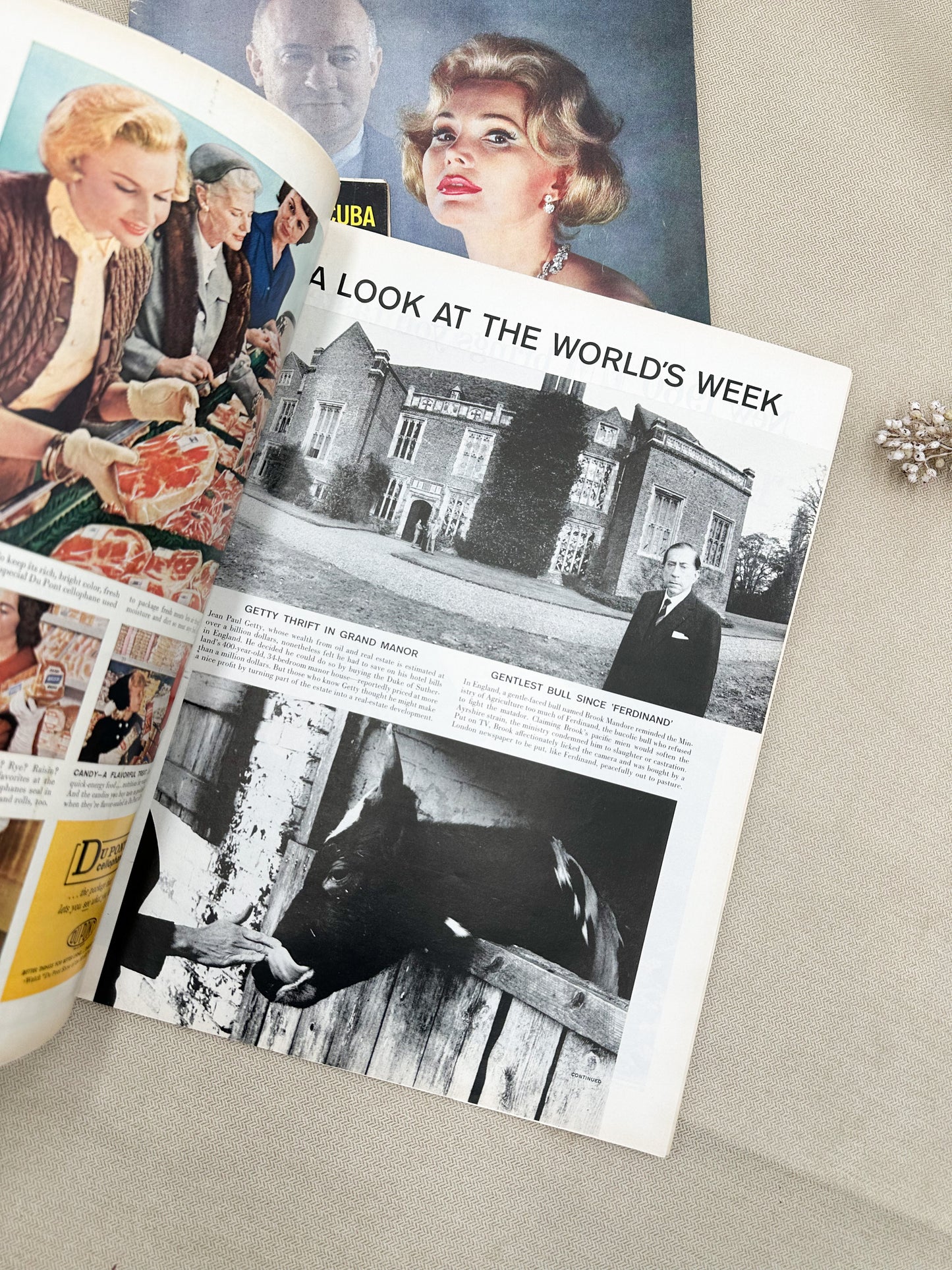 Set of Three Life Magazines