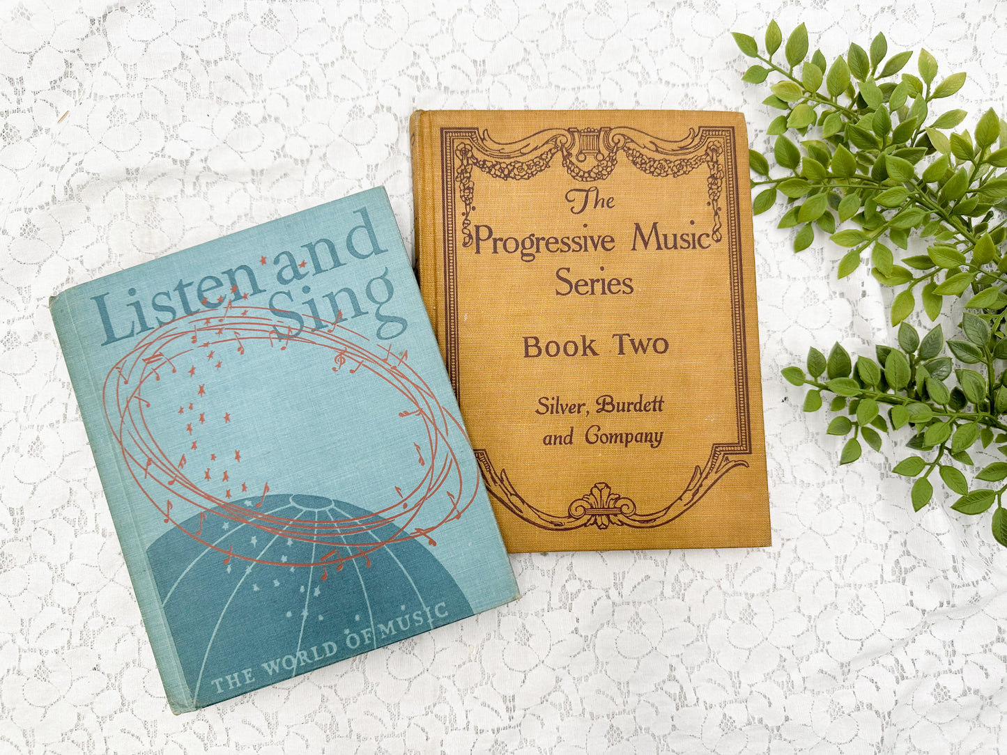 Vintage Music Textbook Set