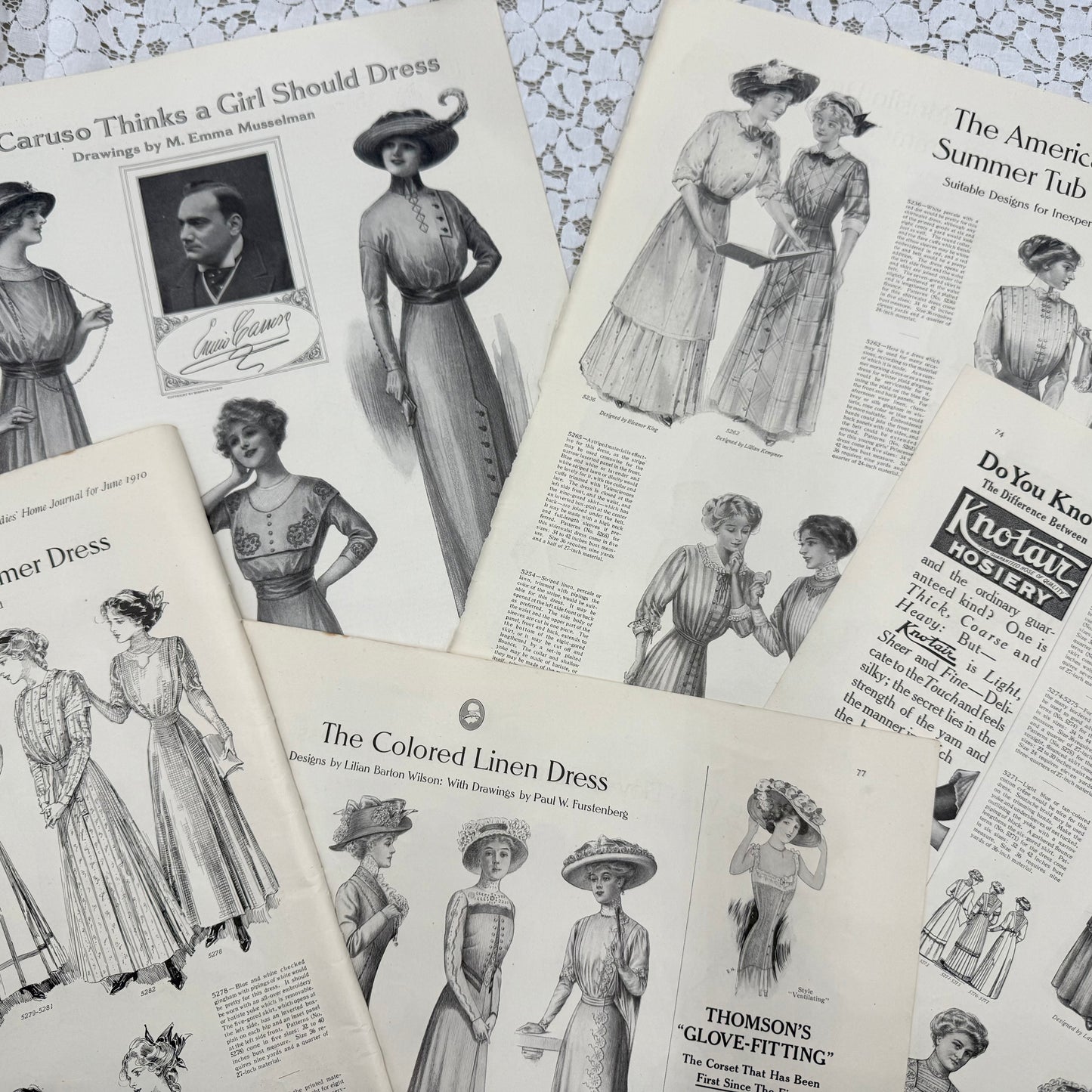 Vintage Fashion Papers