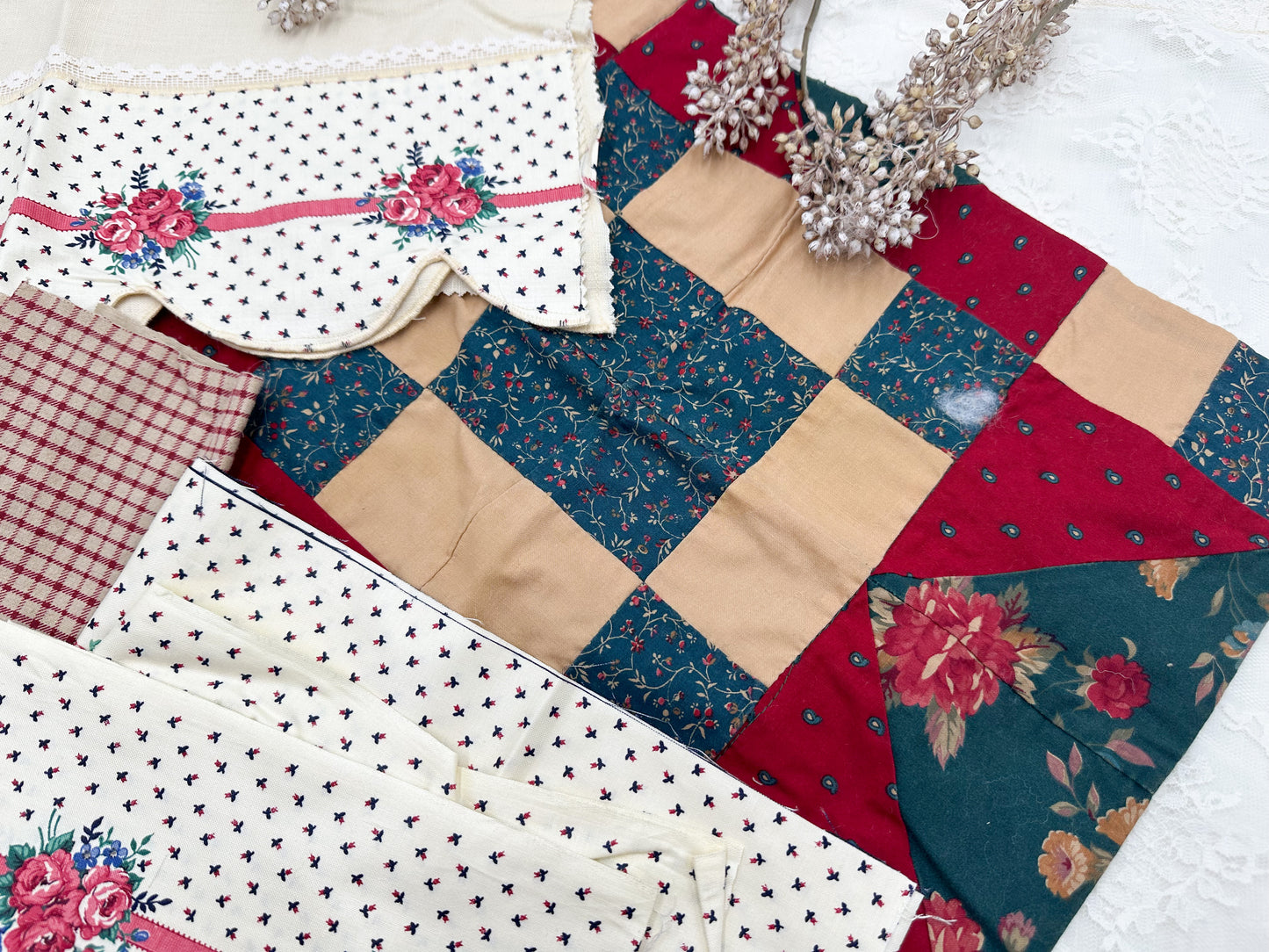 Vintage Fabric Set