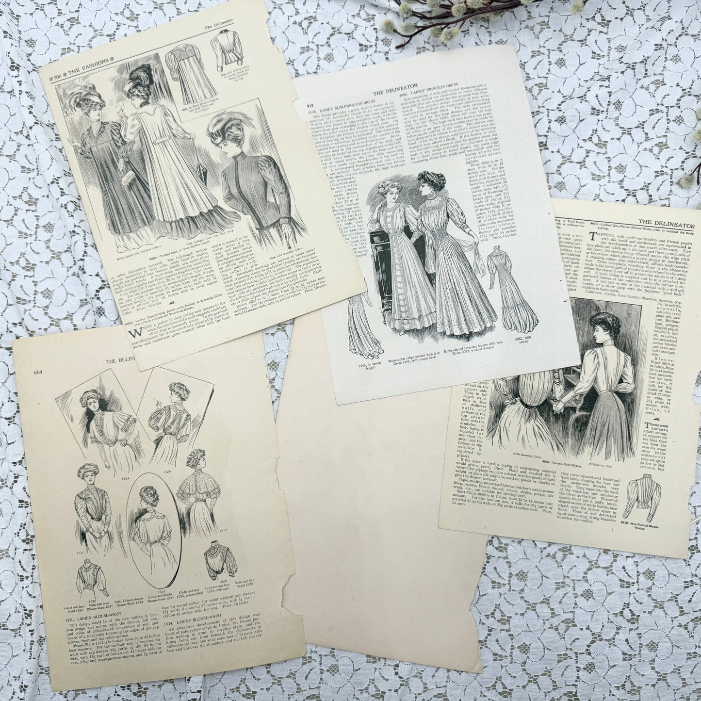 Vintage Fashion Pages