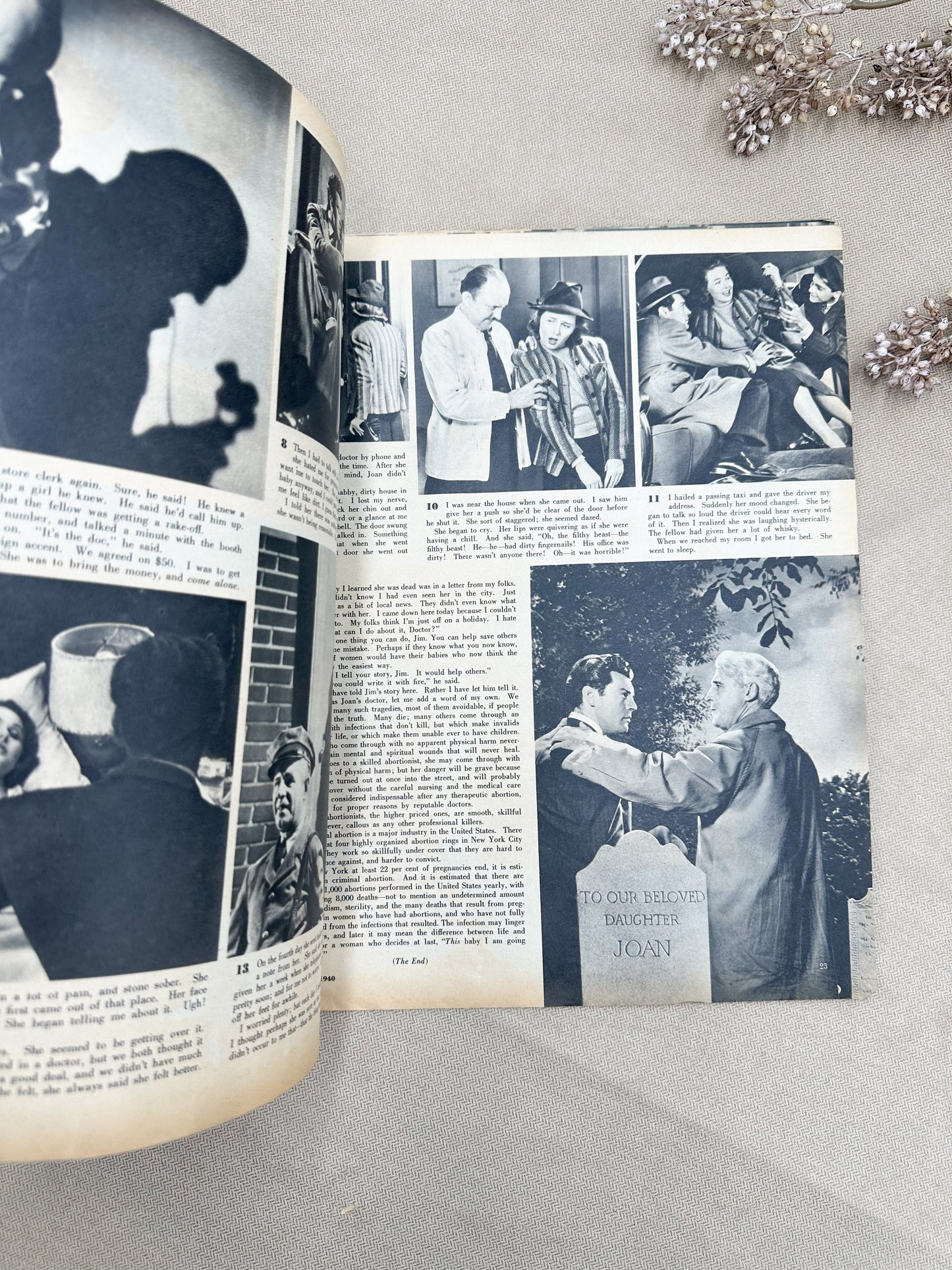 Vintage Magazine- Pictorial Stories