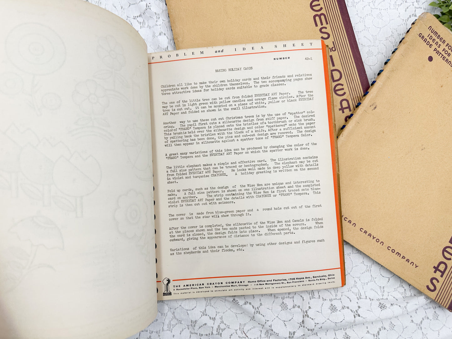 Problem and Ideas Book (Three Available)