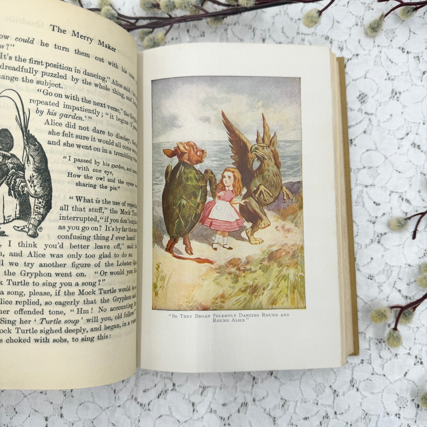 Vintage Illustrated Book