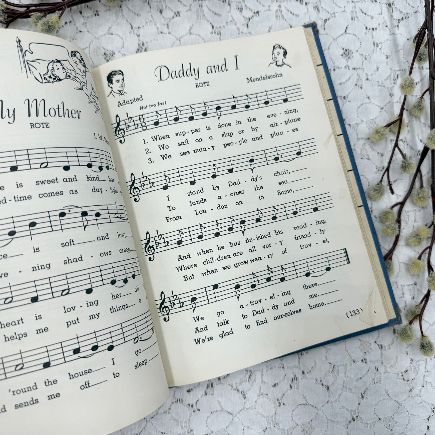 Vintage Music Book Set