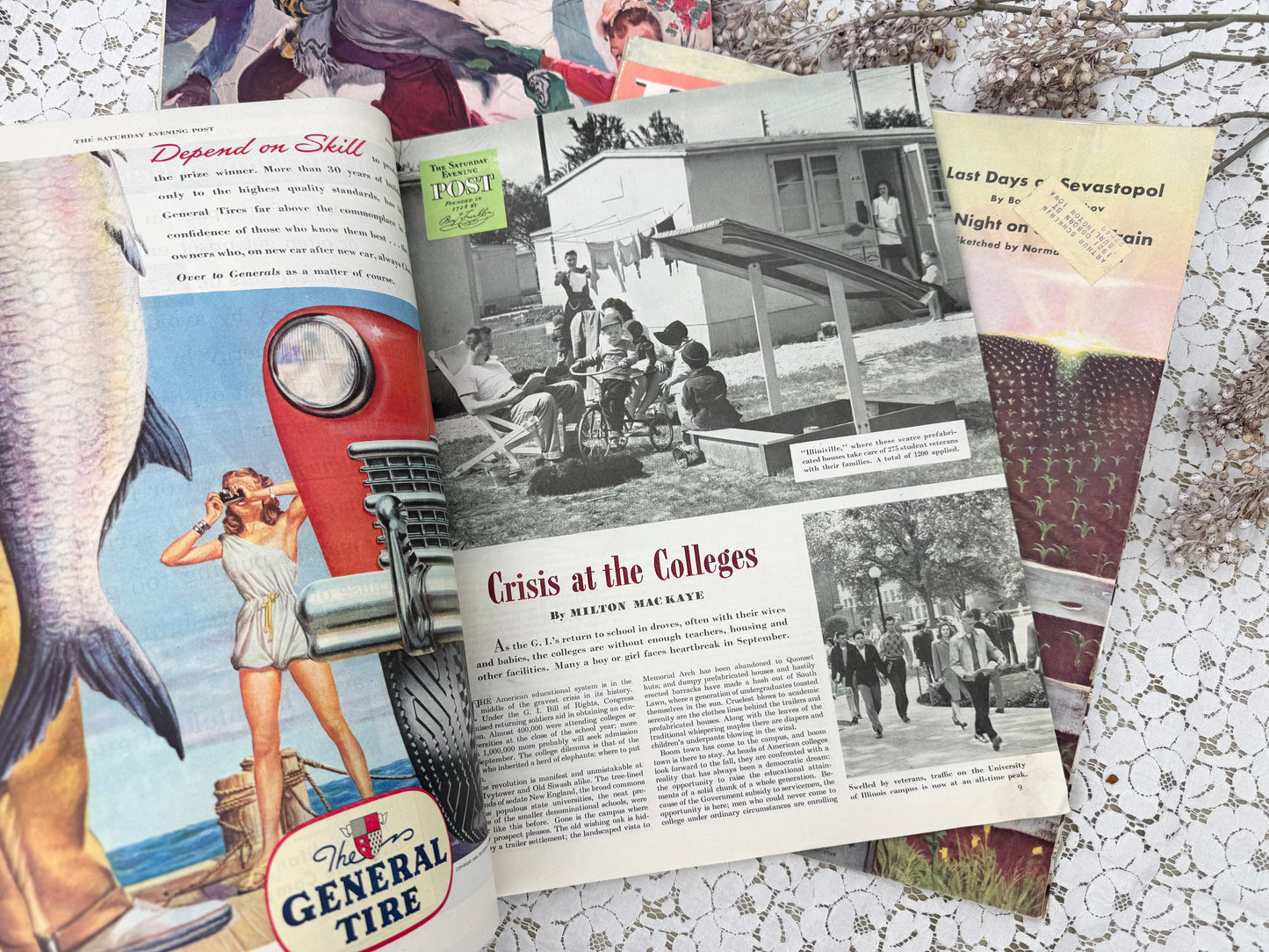 Vintage Post Magazines (Set of 3)