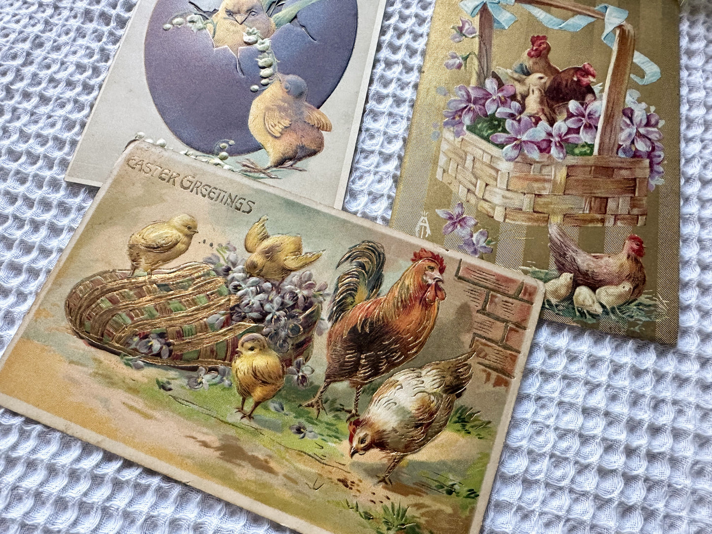 Vintage Easter Postcard Set
