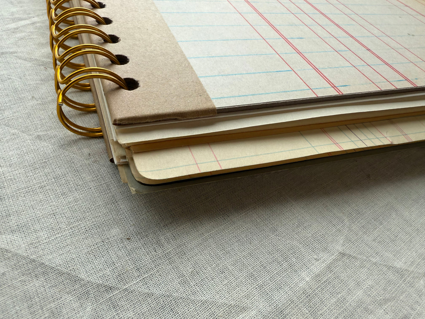 Vintage Mixed Media Journal- 9x12 inches