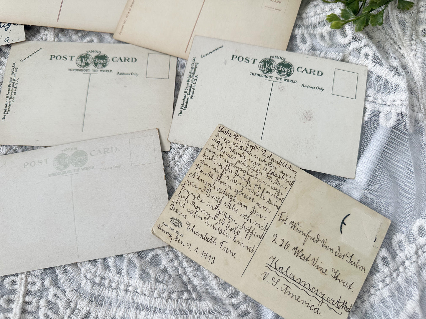 Vintage Postcard Set