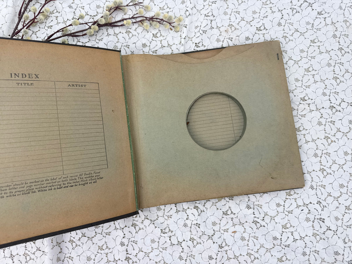 Vintage 45 Record Binder