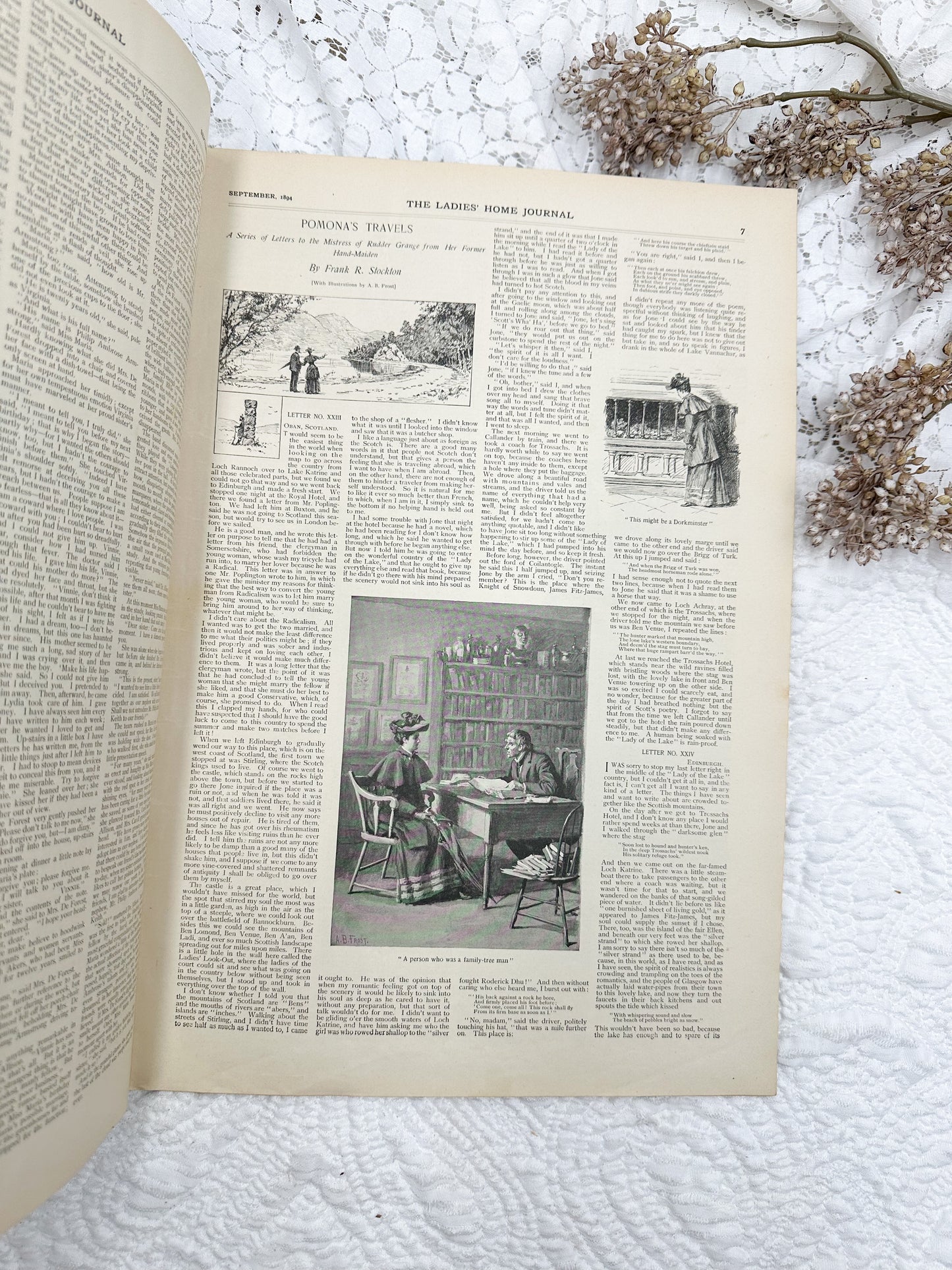1894 Ladies Home Journal Magazine