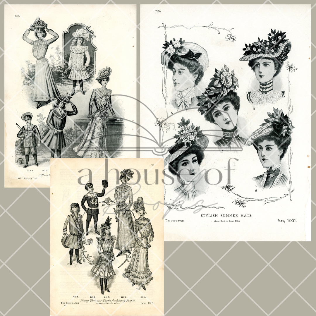 Delineator Pages- Digital Download