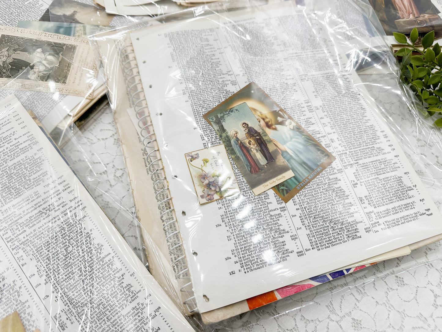 Religious Pages and Ephemera Packs