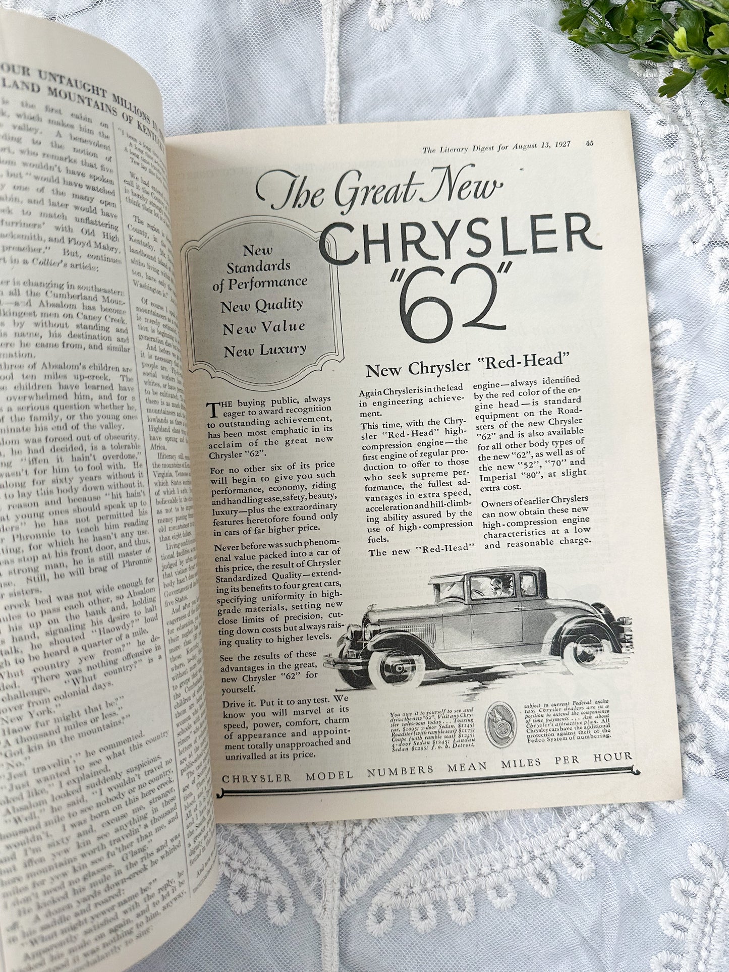 1947 Literary Digest Magazine