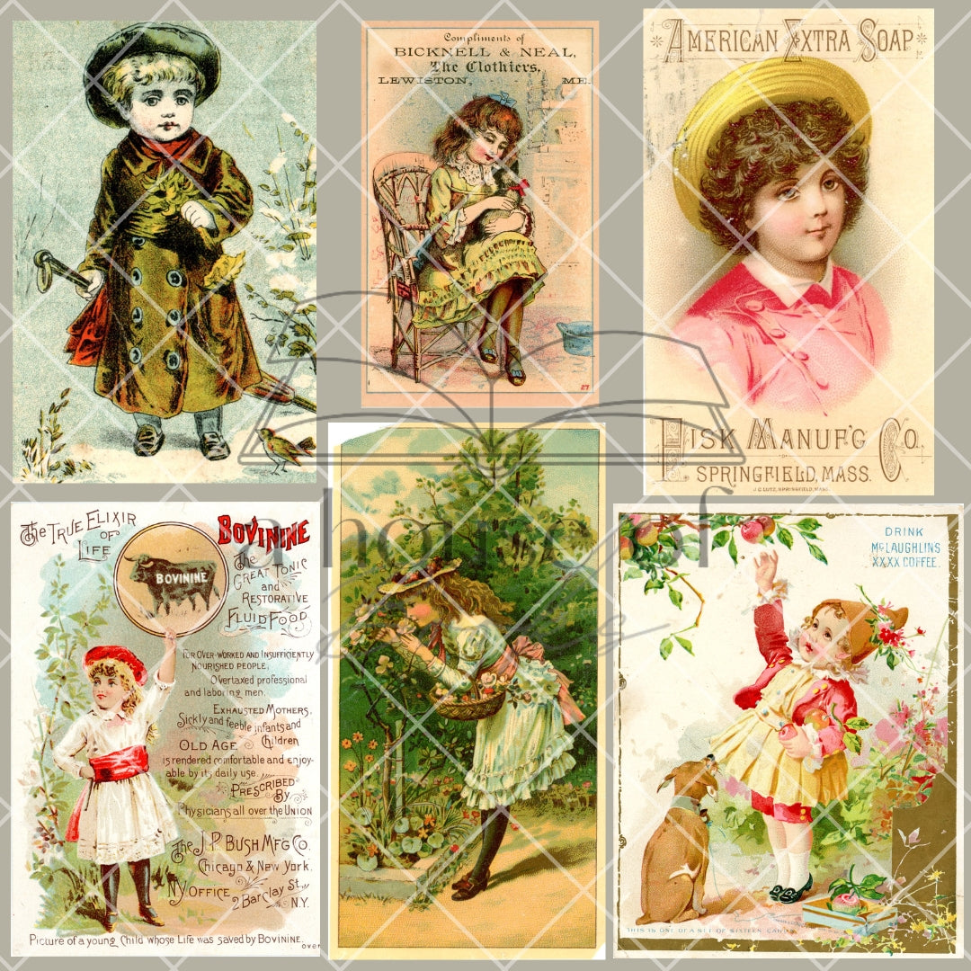 Trading Cards- Children- Digital Download