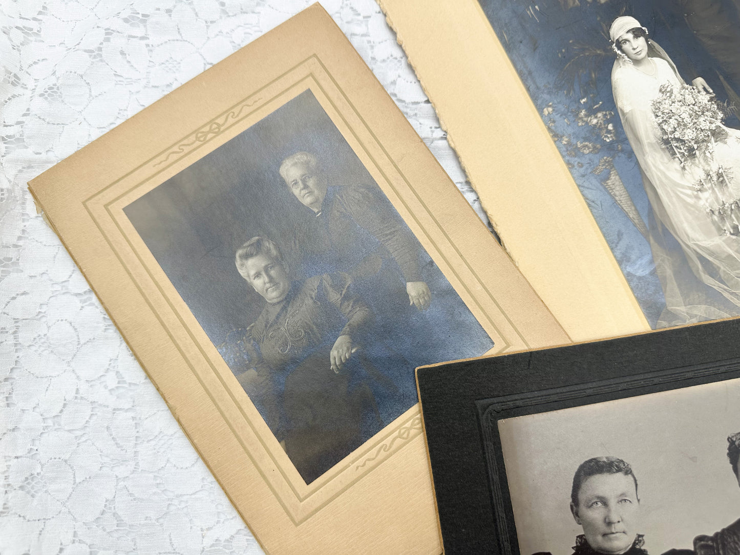 Vintage Cabinet Card Set