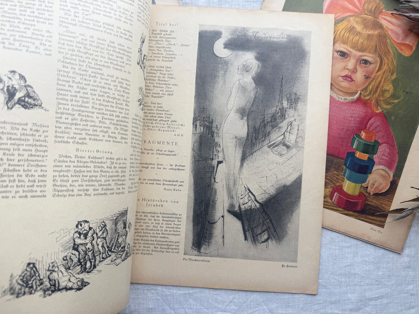 Vintage German Magazines