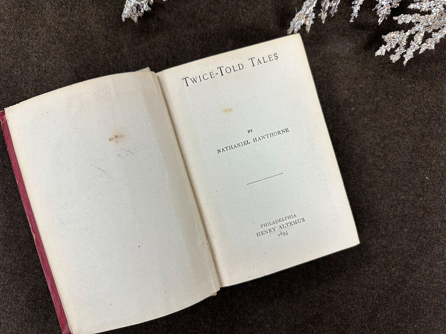 Twice Told Tales- 1893