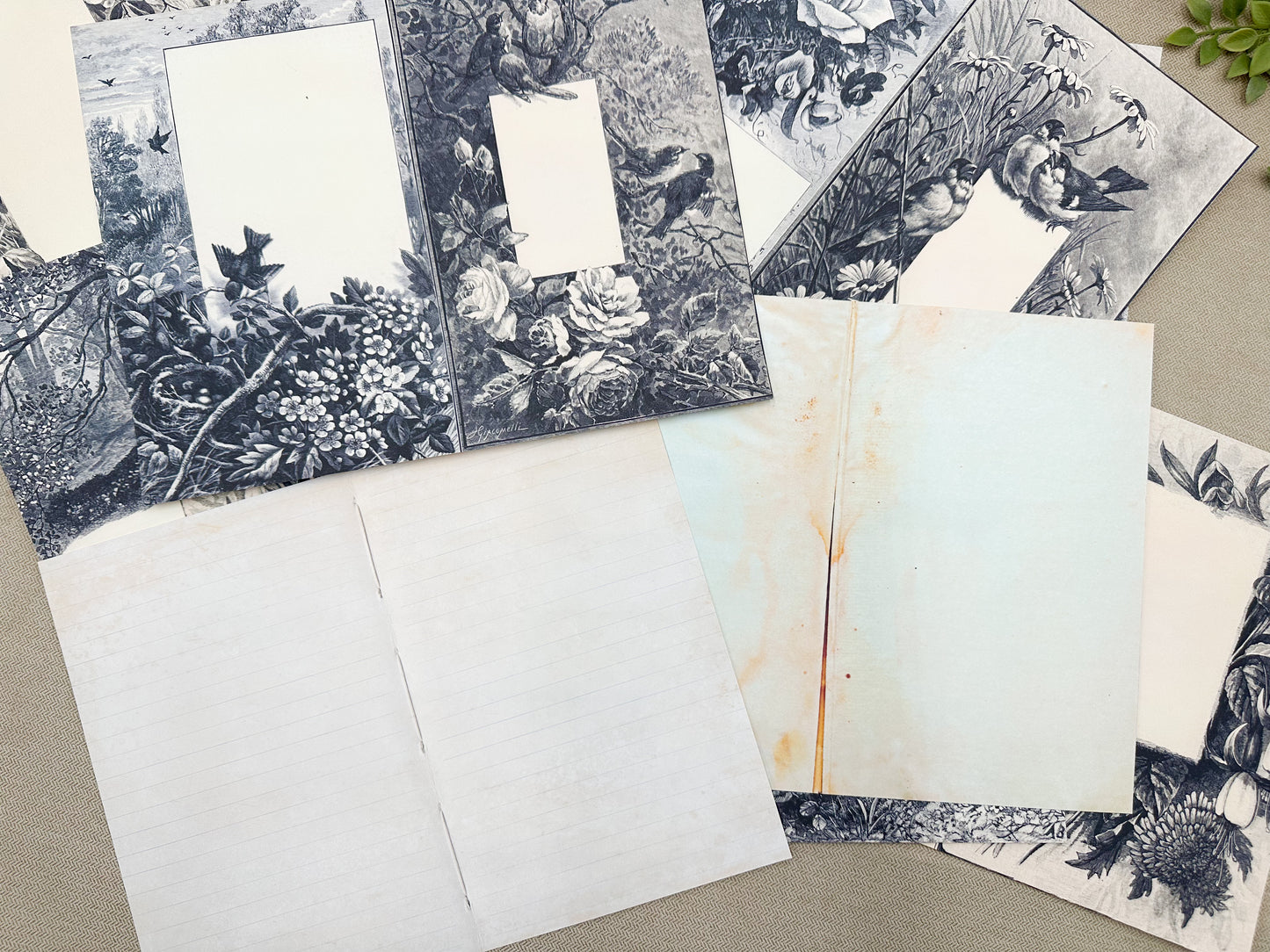 Floral Signature Pages- Project Template Digital Download