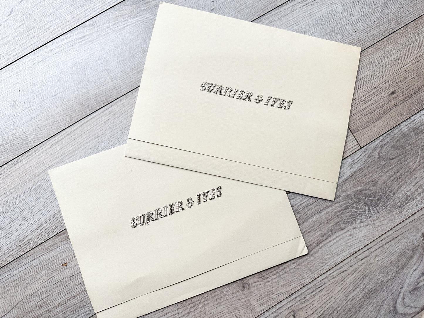 Set of 4 Currier and Ives Prints (Two Sets Available)