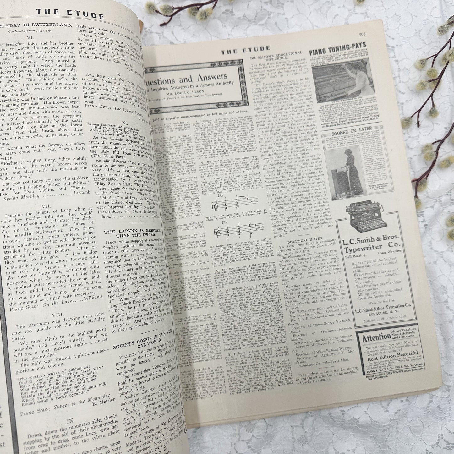 Vintage Etude Magazine Set