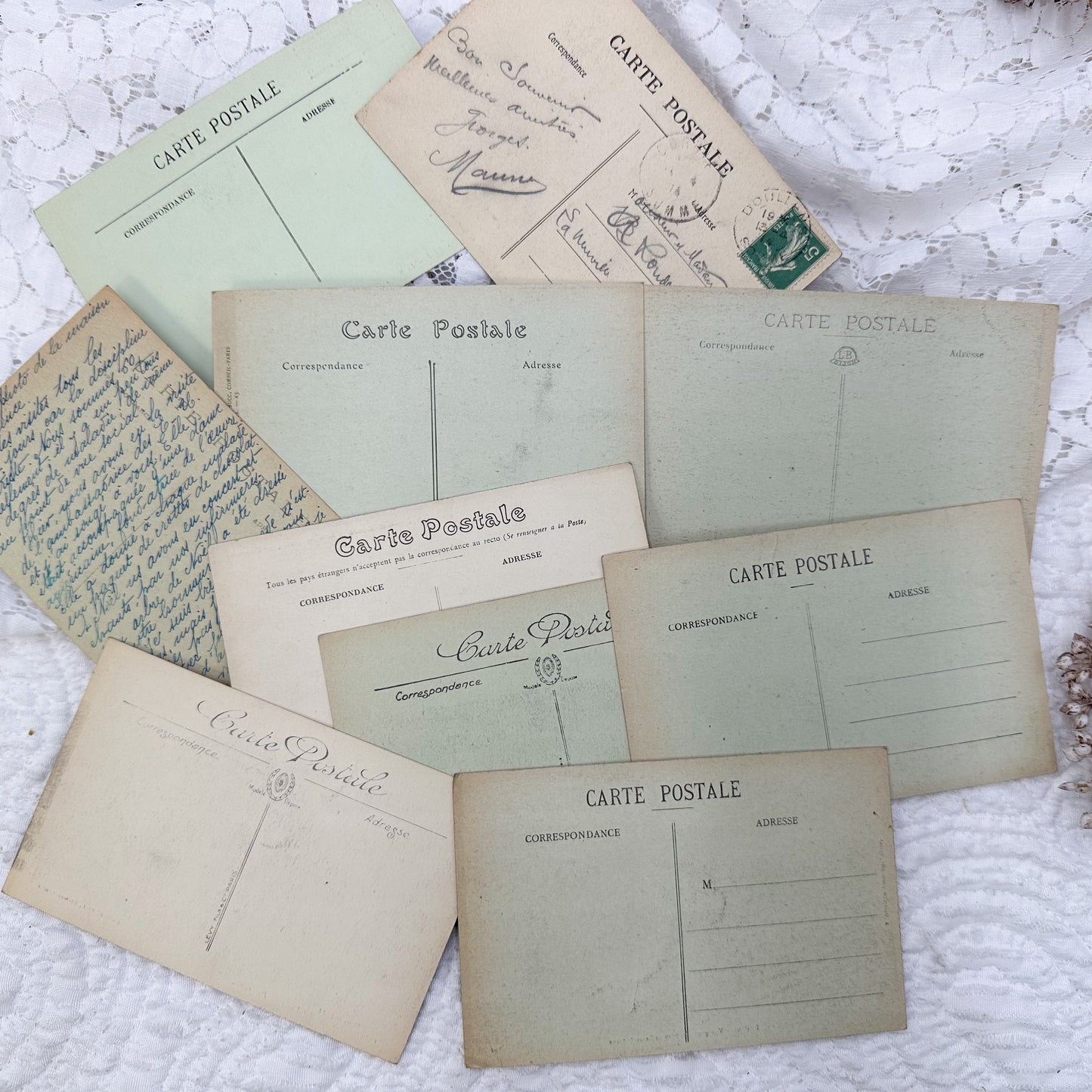 Vintage Postcard Set