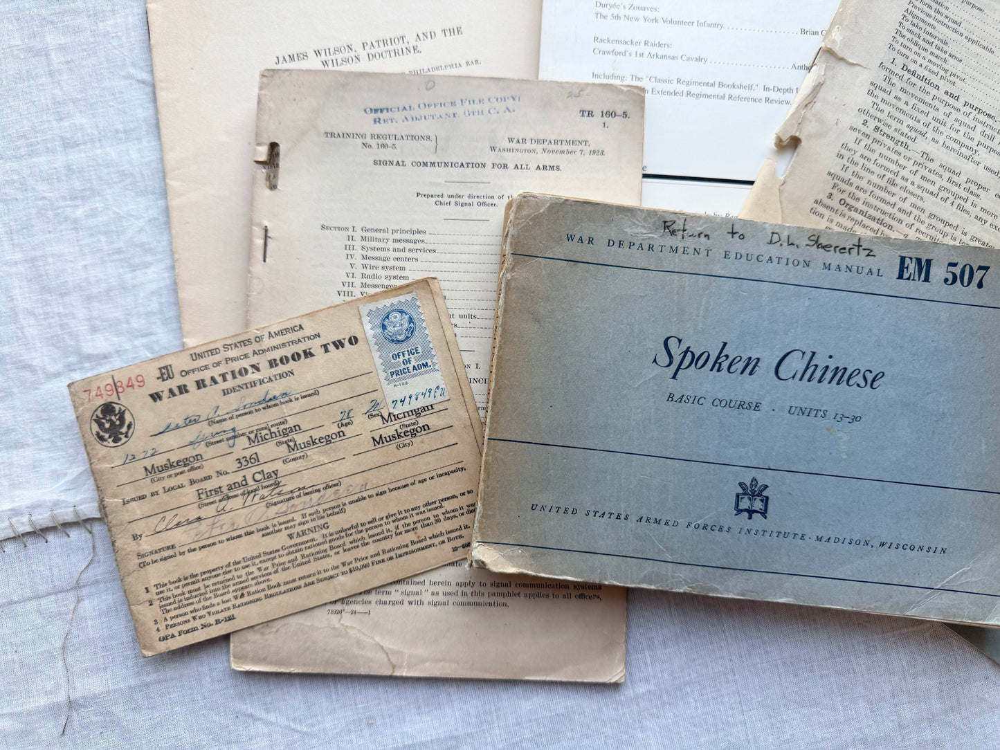 War Ephemera