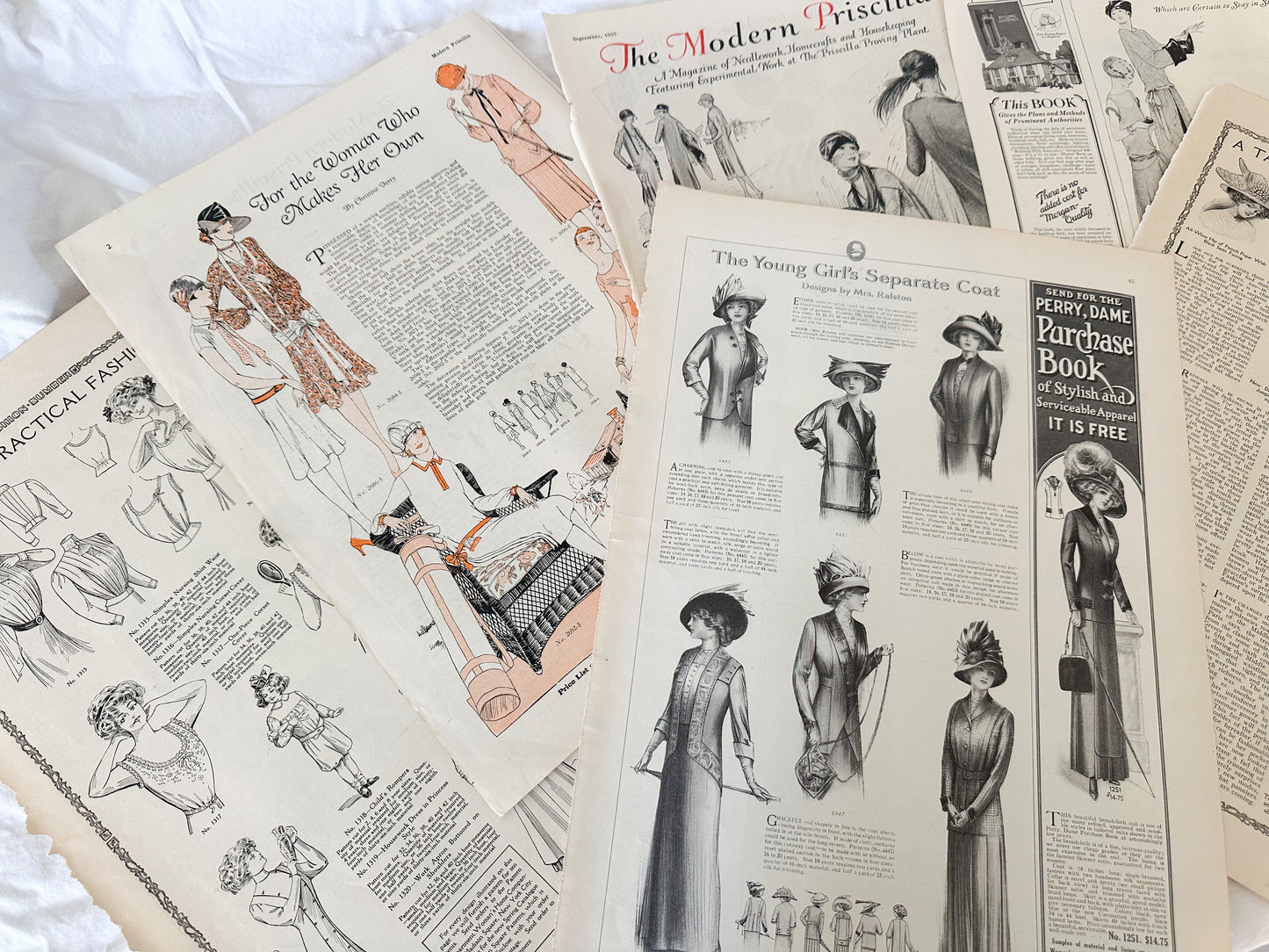 Vintage Print Set