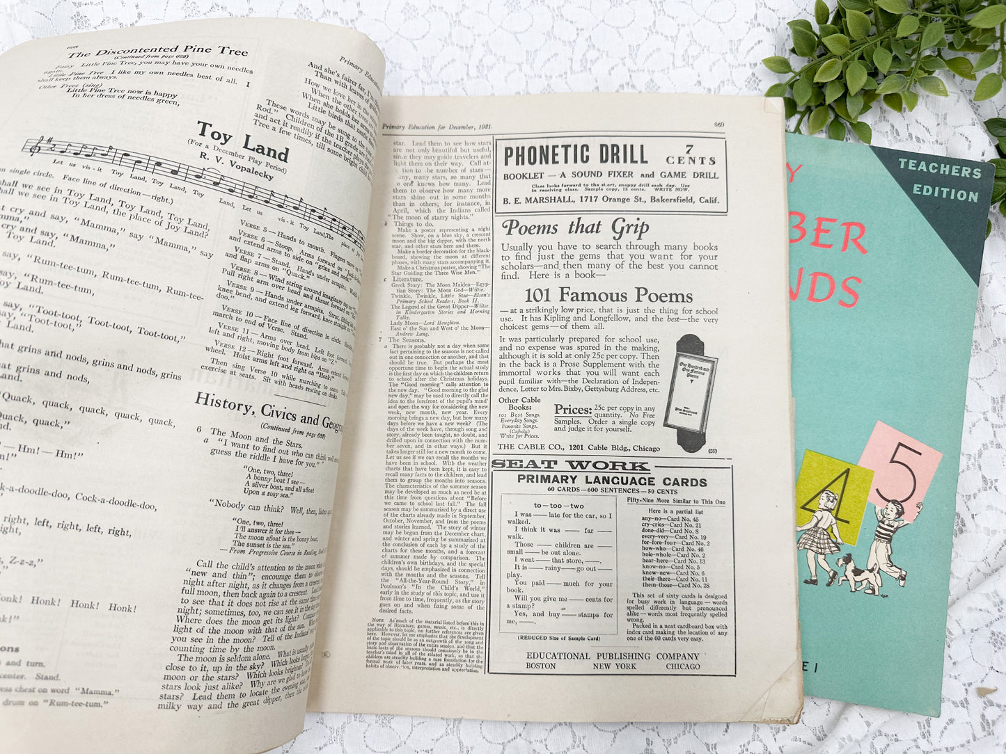 Vintage Children's Activity Books (Set of 2)