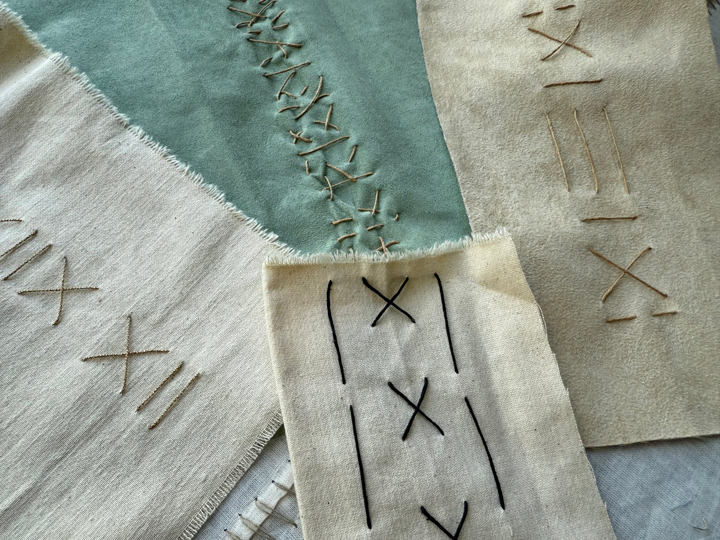 Slow Stitched Fabric