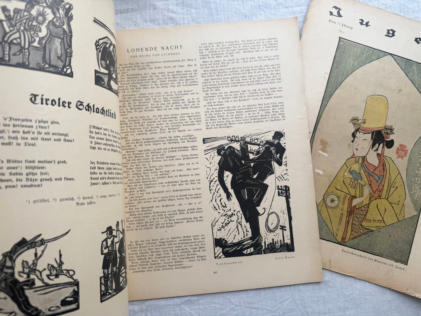 Vintage German Magazines