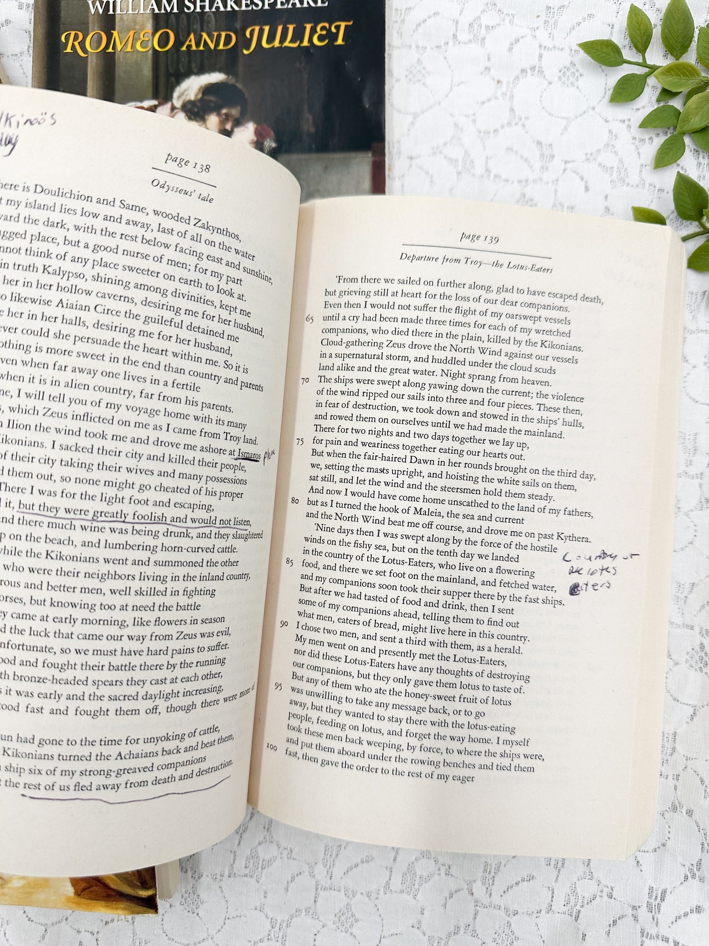 Classic Book Set (Pages have Markings)