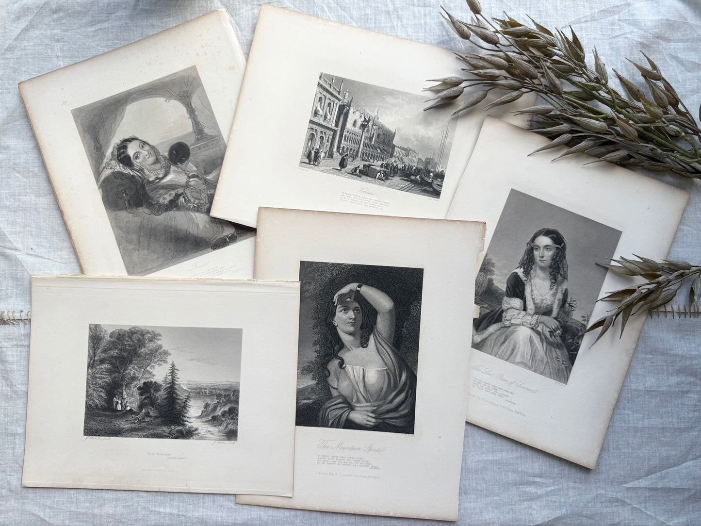 Vintage Print Set