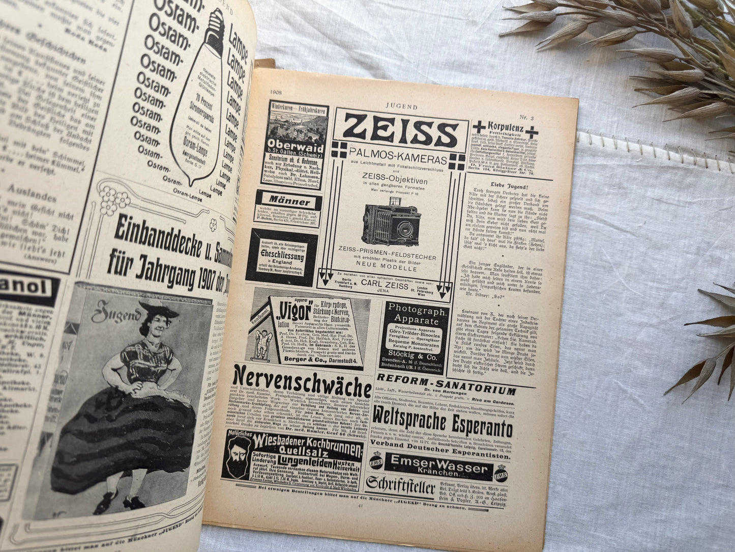 Vintage German Magazine Set