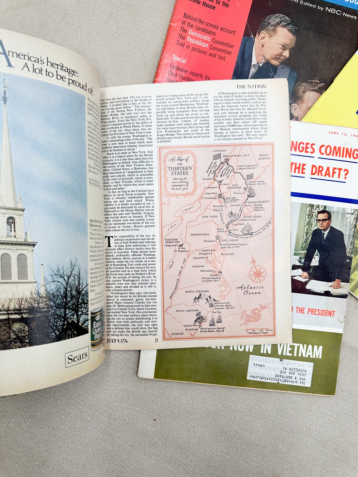 Set of Vintage Magazines