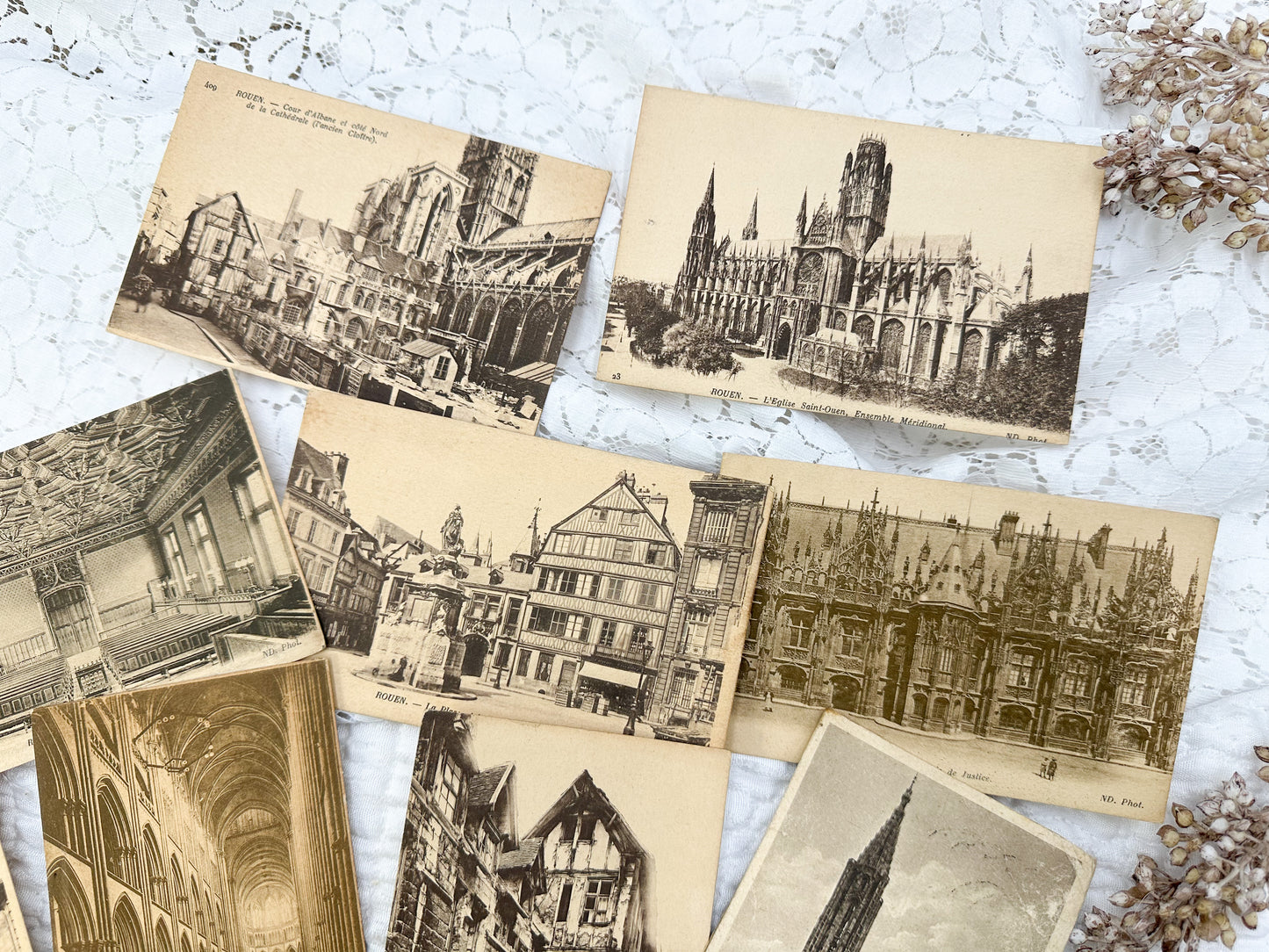 Vintage Postcard Set