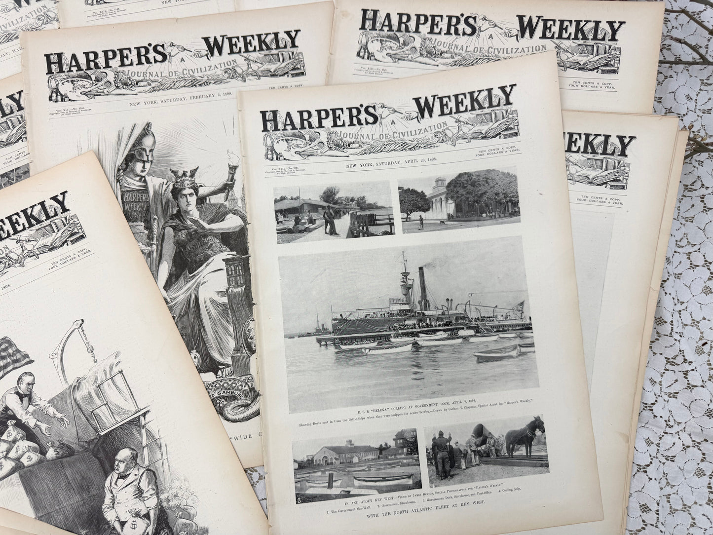 Vintage Harper's Covers (Covers Only)